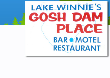 Gosh Dam Place is near Lake Winnibigoshish in Deer River, Minnesota
